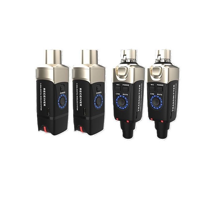 Xvive U3D wireless system for Audio ( loudspeakers, PA system and DJ applications and microphone system)