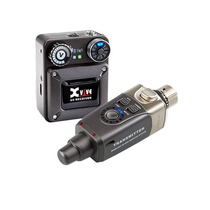 Xvive U4 wireless in-ear monitor system 2.4 GHz, 
