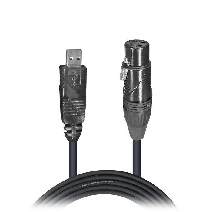 Prox PRXCUSBXLR25X40 40PCS 25 Ft XLR-F to USB High Performance Audio Cable