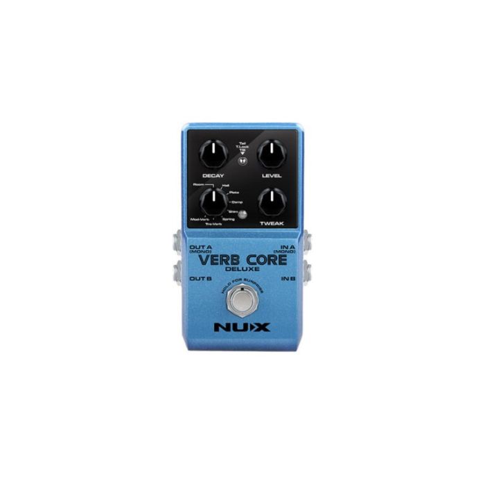 NUX Verb Core Deluxe Pedal with 8 Different Reverbs and Freeze 