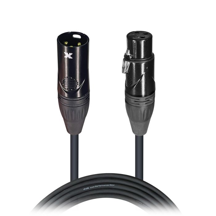 Prox PRXCMIC10X50 50PCS 10 Ft. Balanced XLR3-F to XLR3-M High Performance Microphone Cable