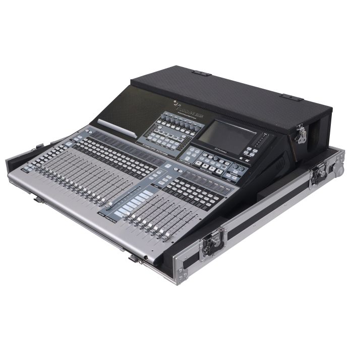 Prox PRXSPRE32SXDHW ATA Digital Audio Mixer Flight Case for PreSonus StudioLive 32SX 24 24.4.2 AI Console with Doghouse and Caster wheels