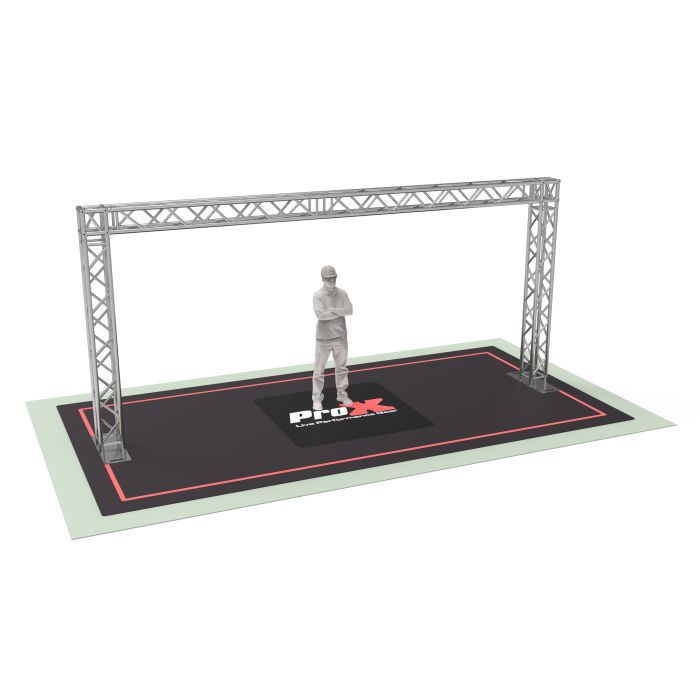 Prox PRXTPPGP1 Goal Post 9.8 x19.68 Exhibition Module Finish Line Stand Truss Package