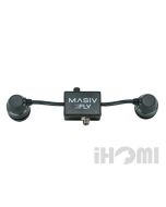 Masiv 2 FLY Accordion HI-DEF Microphone with Dual Capsule suspension System with 1/4 in out put and Volume control 