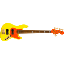 Fender MonoNeon Jazz Bass® V, Maple Fingerboard, Neon Yellow