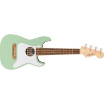 Fender Fullerton Strat® Uke, Walnut Fingerboard, White Pickguard, Surf Green