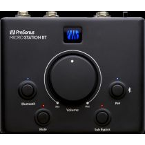 PreSonus MicroStation BT Monitoring Controller, Black - Audio
