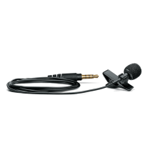 Shure MVL Omnidirectional Lavalier Microphone (3.5 mm TRRS)