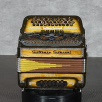 Settimio Soprani ART5SWOWOODEAD 3-Row Diatonic Accordion - EAD, Wood Finish