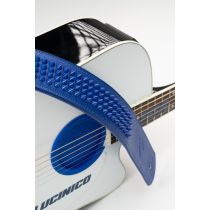 Alucinico Dark Blue Studded Guitar Strap