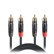 Prox PRXCDRCA3X10 10PCS 3' Ft. High Performance RCA Male to RCA Male Balanced Audio Cable