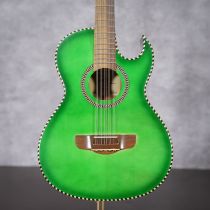 Del Rio Bajo Quinto – Green Satin Single Cutaway