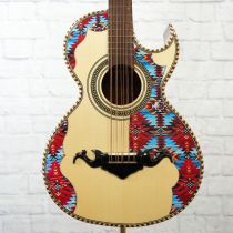 Texmex Bajo Quinto - Spruce Top - Palo Escrito Body