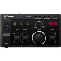 Roland AIRA Compact E-4 Voice Tweaker Portable Vocal Processor and Looper with Auto-pitch, Harmonizer, Vocoder, Onboard FX, Audio, MIDI, and Sync I/O