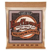 Ernie Ball P02146 Medium Light Earthwood Phosophor Bronze Acoustic Strings .012-.054