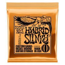 Ernie Ball P02222 Hybrid Slinky Nickel Wound Electric Guitar Strings .009-.046

