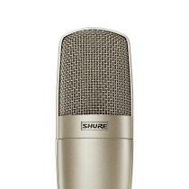 Shure KSM32/SL Large-Diaphragm Cardioid Condenser Microphone (Champagne)