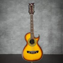 Fortaleza FOF2CEDPINSC Bajo Quinto – Sunburst Satin Single Cutaway