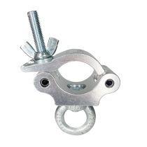 Prox PRTC8X24 24PCS Aluminum Pro M10 Truss Clamp with Eyebolt for 2&quot; Truss Tube for Hanging Lighting and Speakers Capacity 1102 lbs.