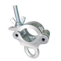 Prox PRTC8X24 24PCS Aluminum Pro M10 Truss Clamp with Eyebolt for 2" Truss Tube for Hanging Lighting and Speakers Capacity 1102 lbs.