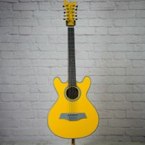 Jesus Garibay Bajo Quinto – Yellow w/ Grey Trim