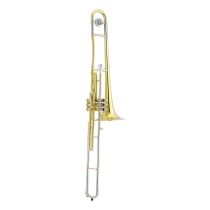Jupiter-JTB700VQ Valve Trombone in Bb Lacquered Brass Body