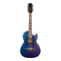 H. Jimenez LBQ1GXEAB Bajo 5, Ac./El.-Aurora Borealis, HS Case Incl.,Fishman Elec.,LBQ1GXEAB