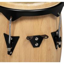 LP City Series 10-inch and 11-inch Conga Set with Double Stand - Natural Gloss LP646NY-AW