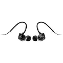 Mackie CR-Buds+ In-Ear Headphones with In-Line Microphone &amp; Remote (Black)