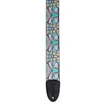 Levy&#039;s Stained Glass Guitar Strap-Pastel