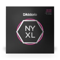 D&#039;Addario NYXL32130 Nickel Wound Bass Guitar Strings, Regular Light 6-String, 32-130, Long Scale