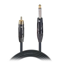 Prox PRXCPR03X50 50PCS 3 Ft. Unbalanced RCA Male to 1/4" Male High Performance Audio Cable