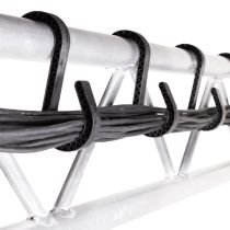 Prox PRXSCABLEHOOK10X10 10PCS Cable Management S-Hook for Side Stage Truss Systems 2" 50mm Clip Hook Pack of 10