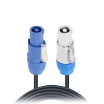 Prox PRXCPWC1410X50 50PCS 10 Ft. 14 AWG High Performance Power Connection Link Grey Male to Blue Male for Power Connection compatible devices