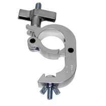 Prox PRTC5HX24 24PCS Aluminum Pro Slim Hook Style M10 Clamp with Big Wing Knob for 2" Truss Tube Capacity 330 Lbs.