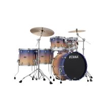 TAMA DRUM: SC WALNUT/BIRCH 5PC SHELL KIT|Satin Purple Atmosphere Fade