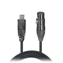 Prox PRXCUSBXLR25X40 40PCS 25 Ft XLR-F to USB High Performance Audio Cable