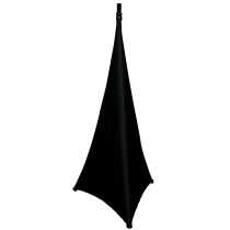 Prox PRXSP3SCBL Lycra Cover Scrim for Speaker Tripod or Lighting Stand  3 Sided - Black