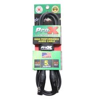 Prox PRXCMIC05X10 10PCS 5 Ft. Balanced XLR-F to XLR-M High Performance Microphone Cable