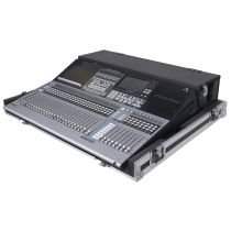 Prox PRXSPRE32S64SDHW ATA Digital Audio Mixer Flight Case for PreSonus STUDIOLIVE 64S 32S 32 Console with Doghouse and Caster wheels