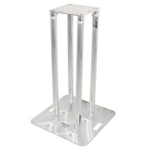 Prox PRXTS4X328TOTEM 3.28 Foot Totem Package Includes a 12in Top Plate, 24in Base Plate and Four 1M F31 Tubes W-White Scrim Cover