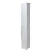 Prox PRXTCSQ984TSWX10 10PCS White 9.84ft 3 meter Lycra Cover Scrim Sleeve fits 12" Quad Box Truss Segment