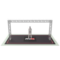 Prox PRXTPPGP1 Goal Post 9.8 x19.68 Exhibition Module Finish Line Stand Truss Package