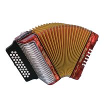 Hohner Corona III BESAS, red