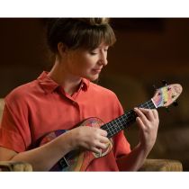 Keiki® Designer Series Soprano Ukulele Pack - Icludes: Tuner, Picks, Strap & Tote Bag K2-68