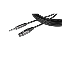 Cableworks 20 Foot XLR F to TRS Cable