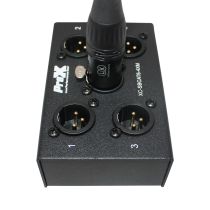 Prox PRXCSBCAT64XM 4 Channel XLR-M CAT6 Audio/DMX Portable Snake Box