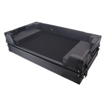 Prox PRXSDDJREV7WBL ATA Style Flight Case for Pioneer DDJ-REV7 DJ Controller with Wheels and 1U Rackspace Black Finish