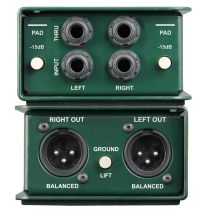 Radial JDI Stereo - Premium Stereo Passive DI