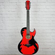 Jesus Garibay JGMPLREDBLK Maple Top & Body